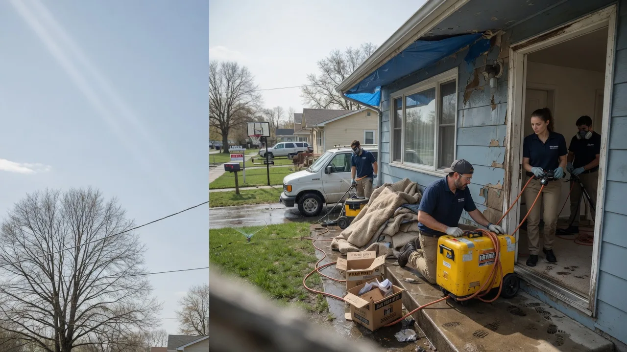 Basement Flood Cleanup in Sterling, VA near me